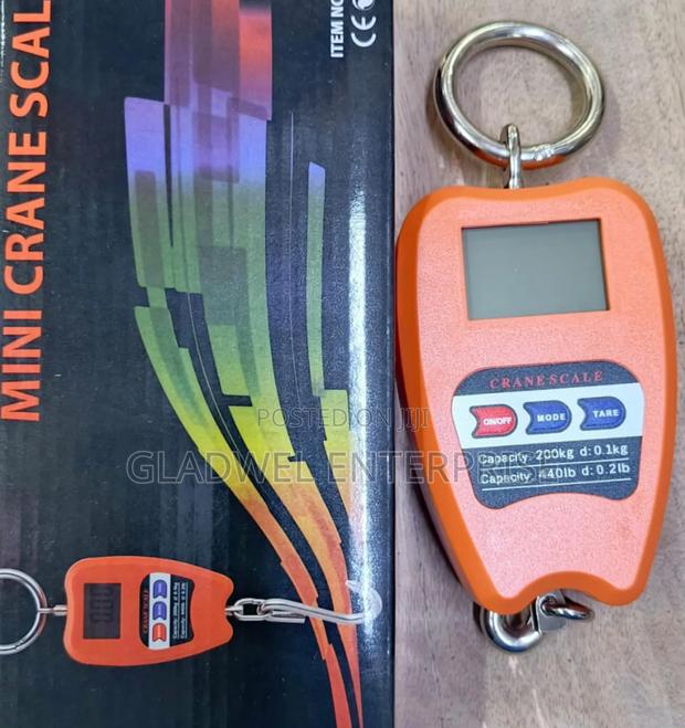 200kg Digital Hanging Scale/Mini Crane - main view
