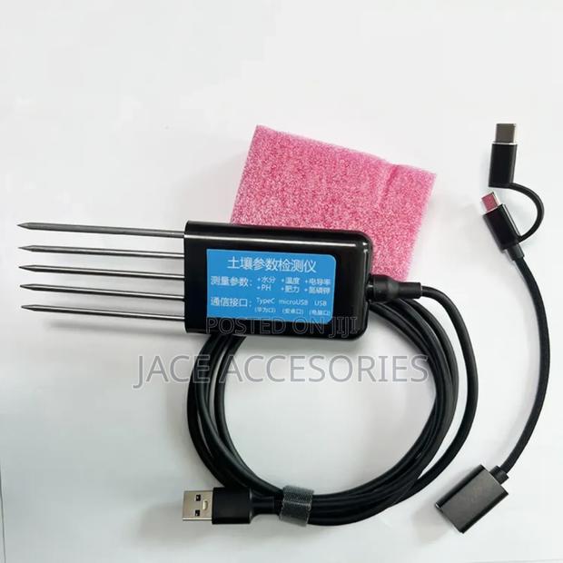 Soil Testing Lab Sensor 7  In 1 Npk,Humidity, Temperature, - thumbnail 2