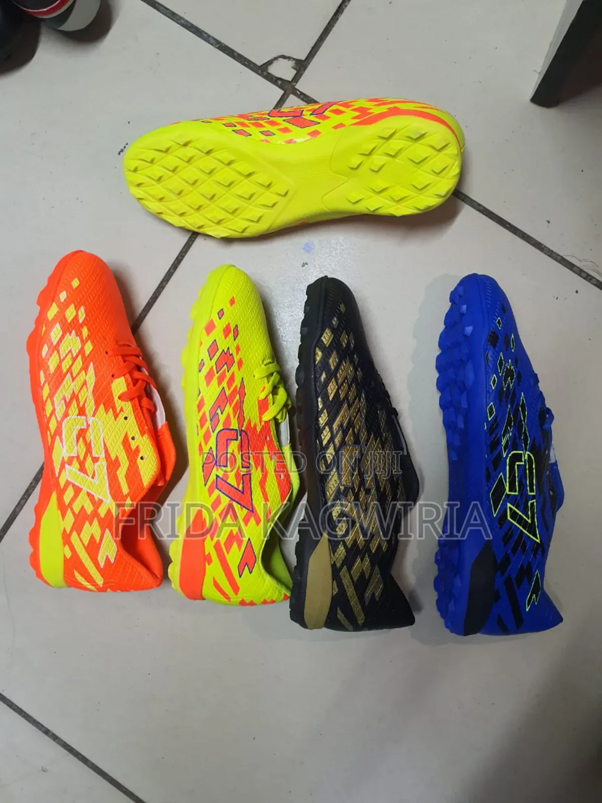 Unisex Football Trainers ( Assorted Colours) Size 39 _ 44
