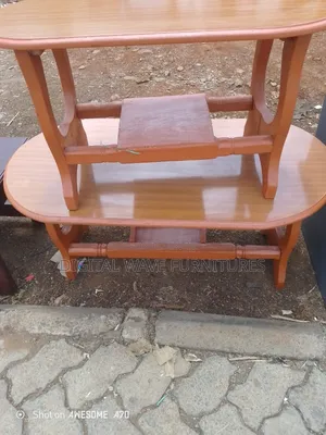 Brown Wooden Coffee Table