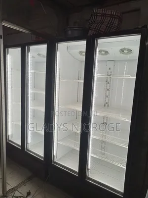 Twin Display Fridge 1200l( Black)