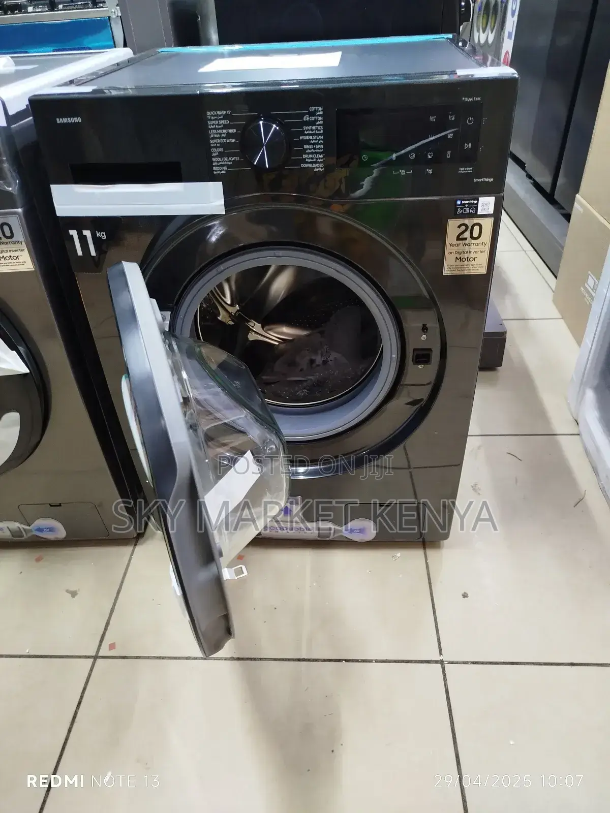 Samsung Washing Machine 11kg Front Load Ww11cgc04dab