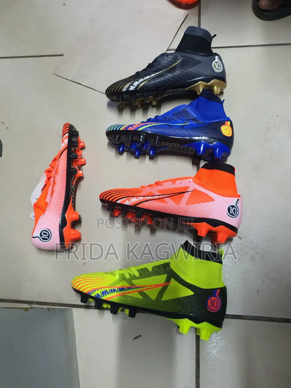 Football Boots With An  Anklet ( Size 37_42)