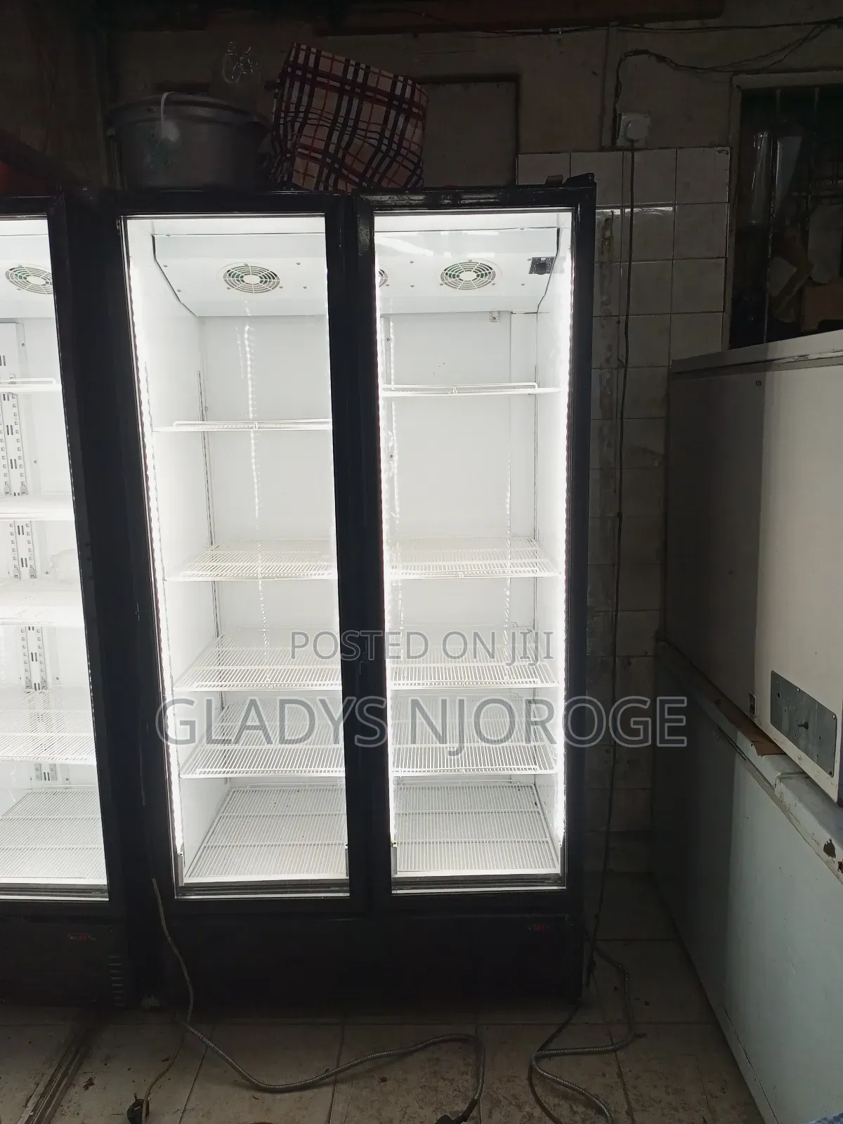 Perfect Show Case Double Door Fridge