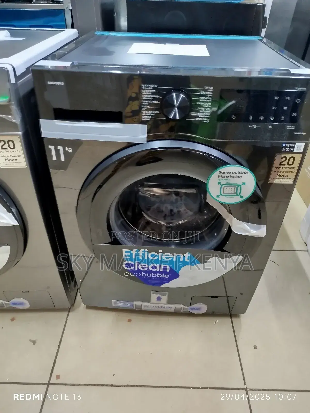 Samsung Washing Machine 11kg Front Load Ww11cgc04dab