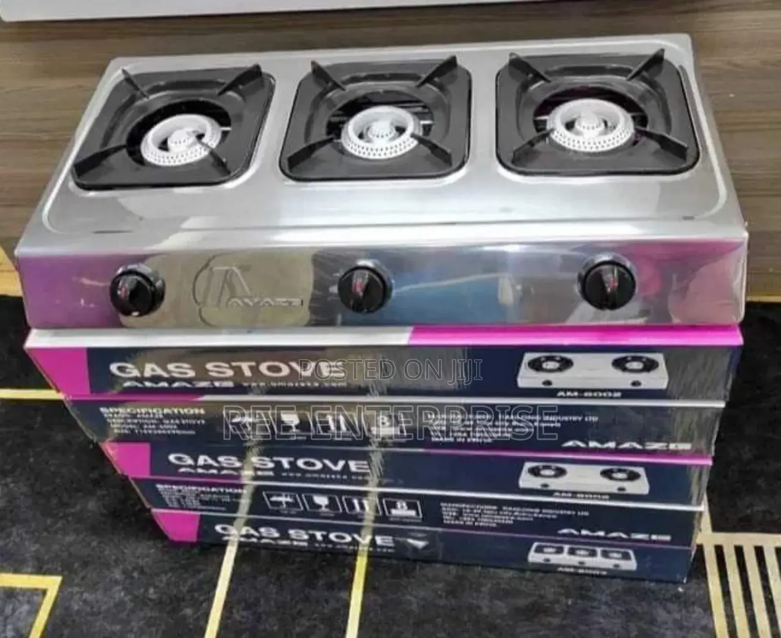 Amaze 3 Burner Table Top Cooker