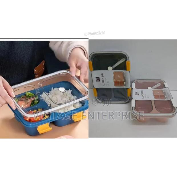 3 Grid Lunch Box - main view