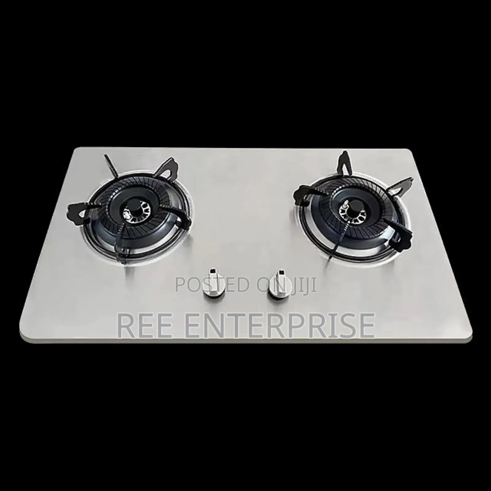 2 Burner Amaze Stainless Hob Cooker