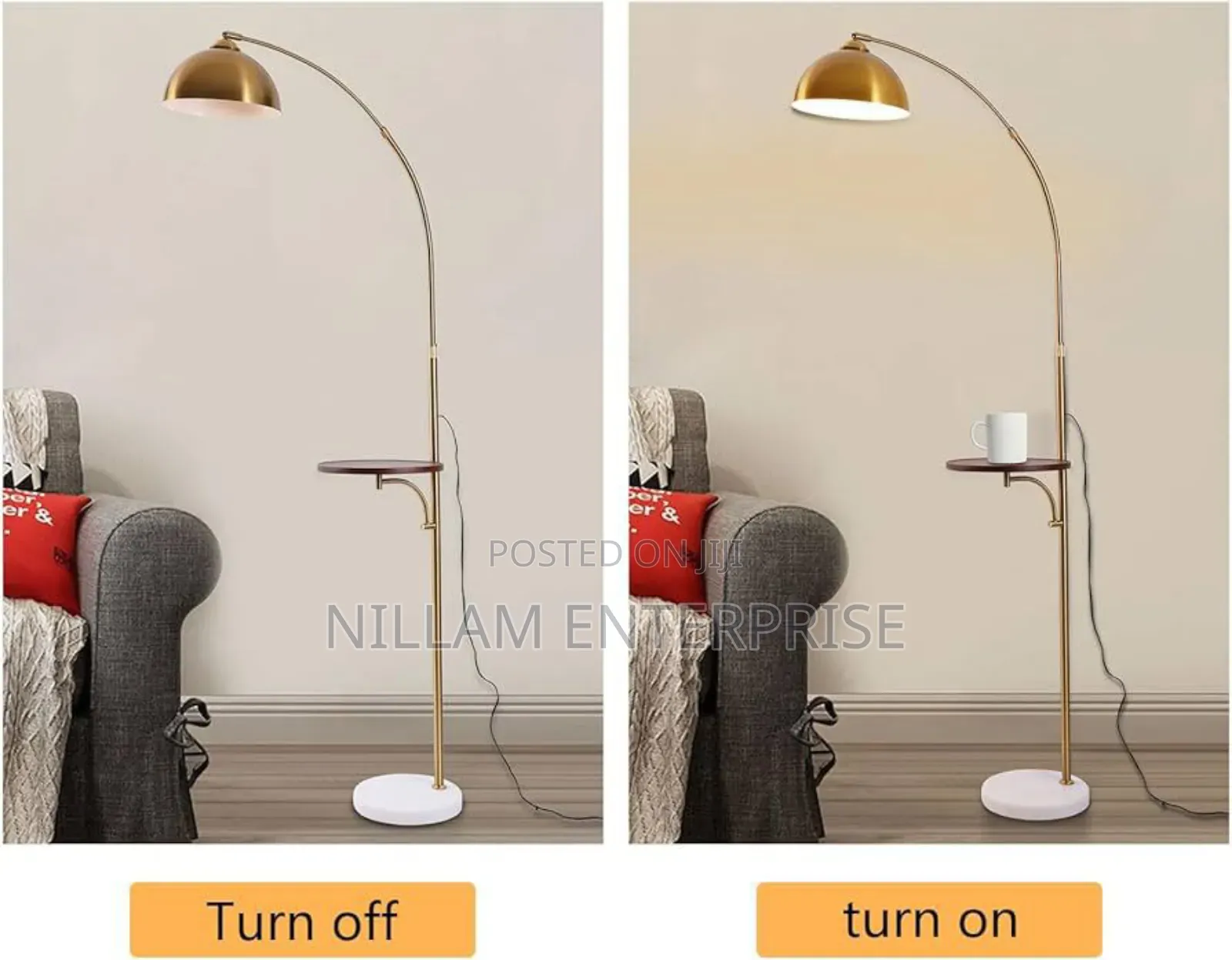 Adjustable Arc Floor Lamp*