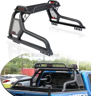 Roll Bars With Cargo Basket for Full Size Trucks