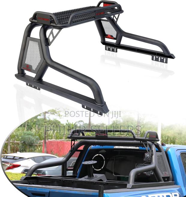 Roll Bars With Cargo Basket for Full Size Trucks