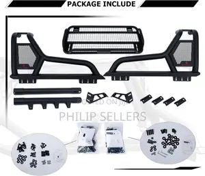 Roll Bars With Cargo Basket for Full Size Trucks
