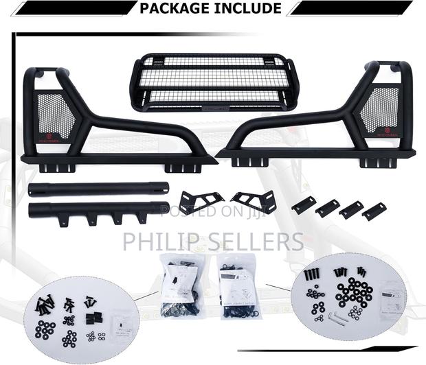 Roll Bars With Cargo Basket for Full Size Trucks - thumbnail 3
