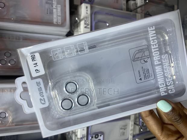 Eiyikof iPhone 14 Pro Camera Lens Protector Clear Case - thumbnail 2