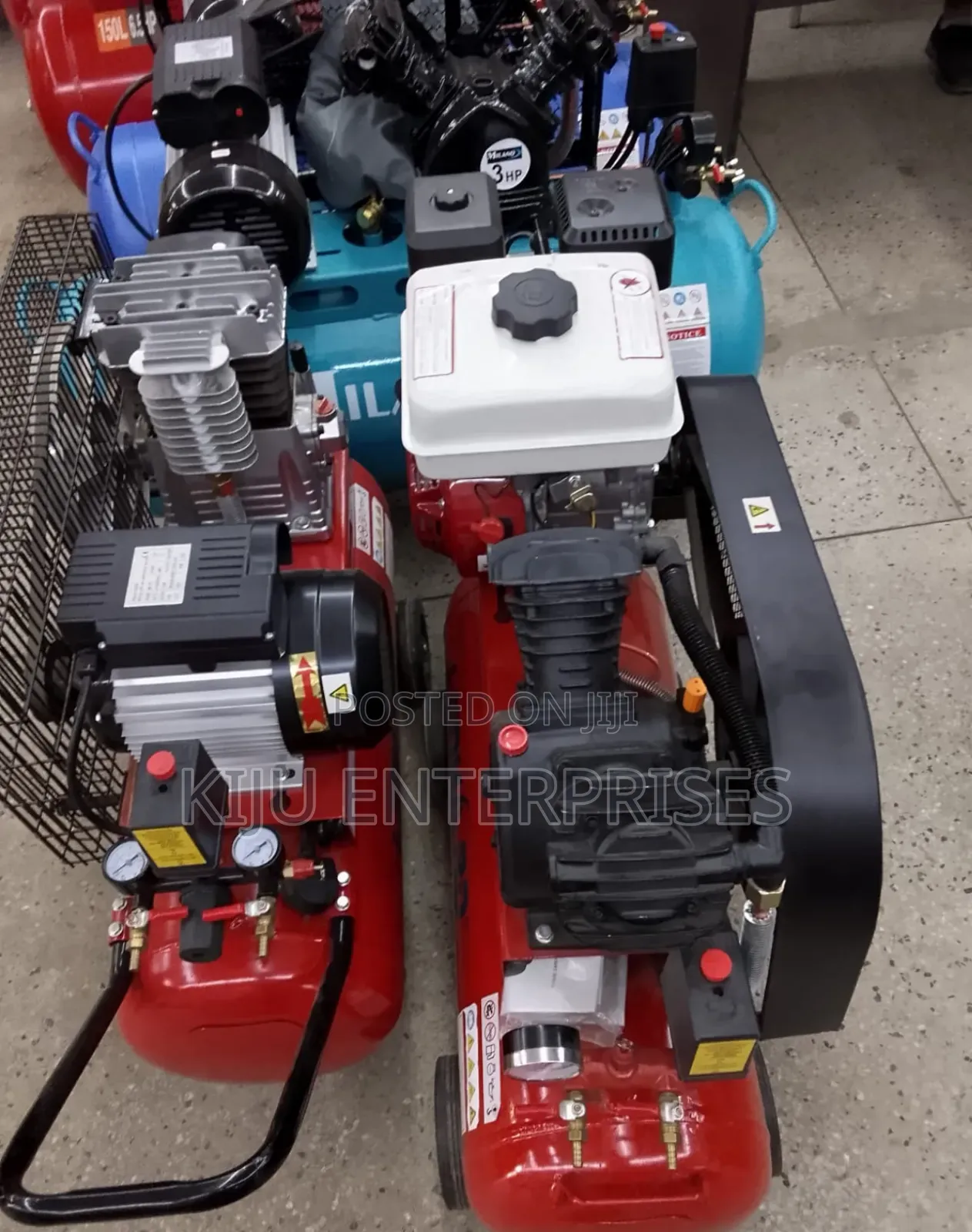 Air Compressor, 50litres, Lenhard Brand