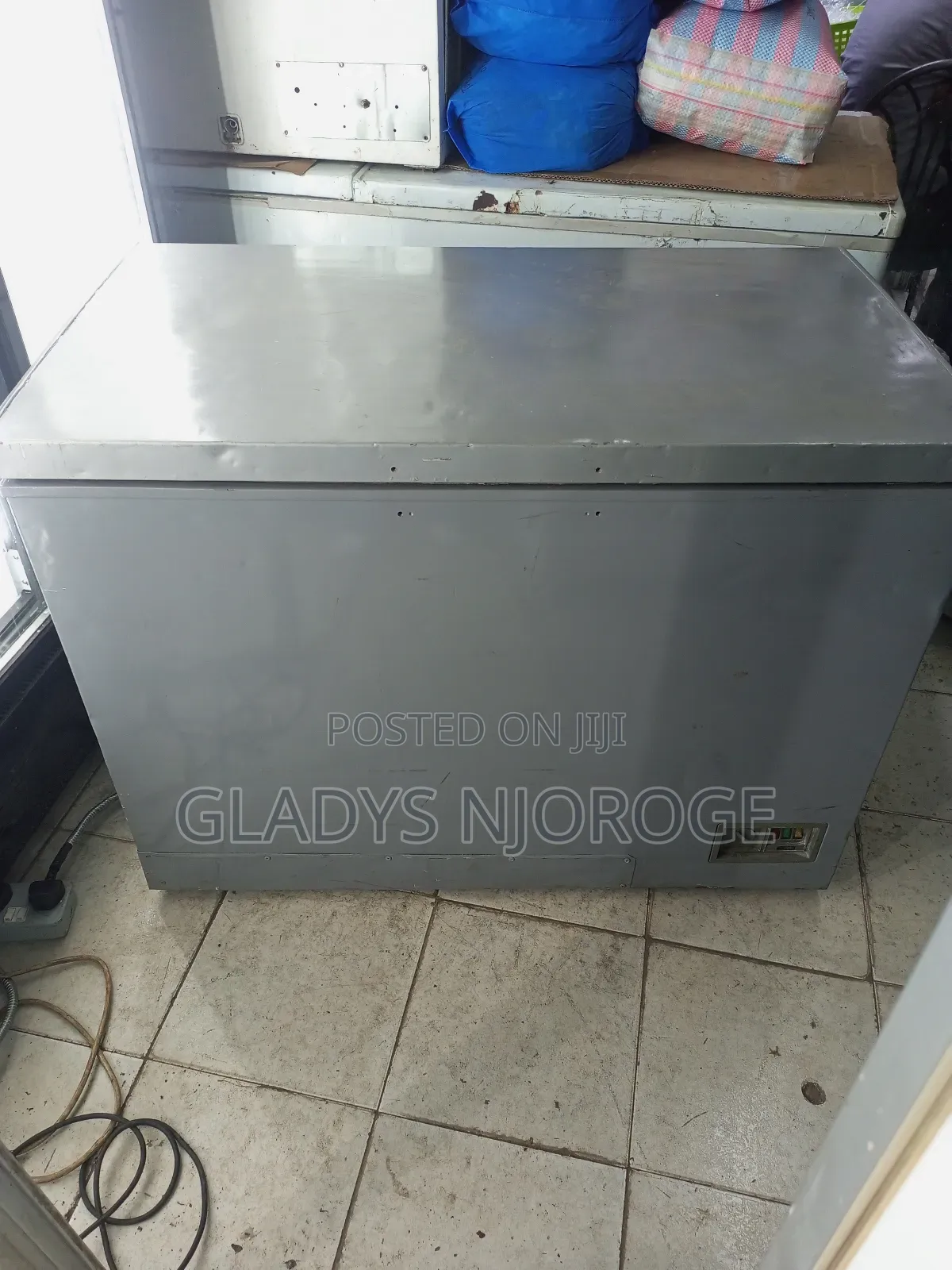 Realiable Deep Freezer Fridge Silver