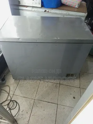 Realiable Deep Freezer Fridge Silver