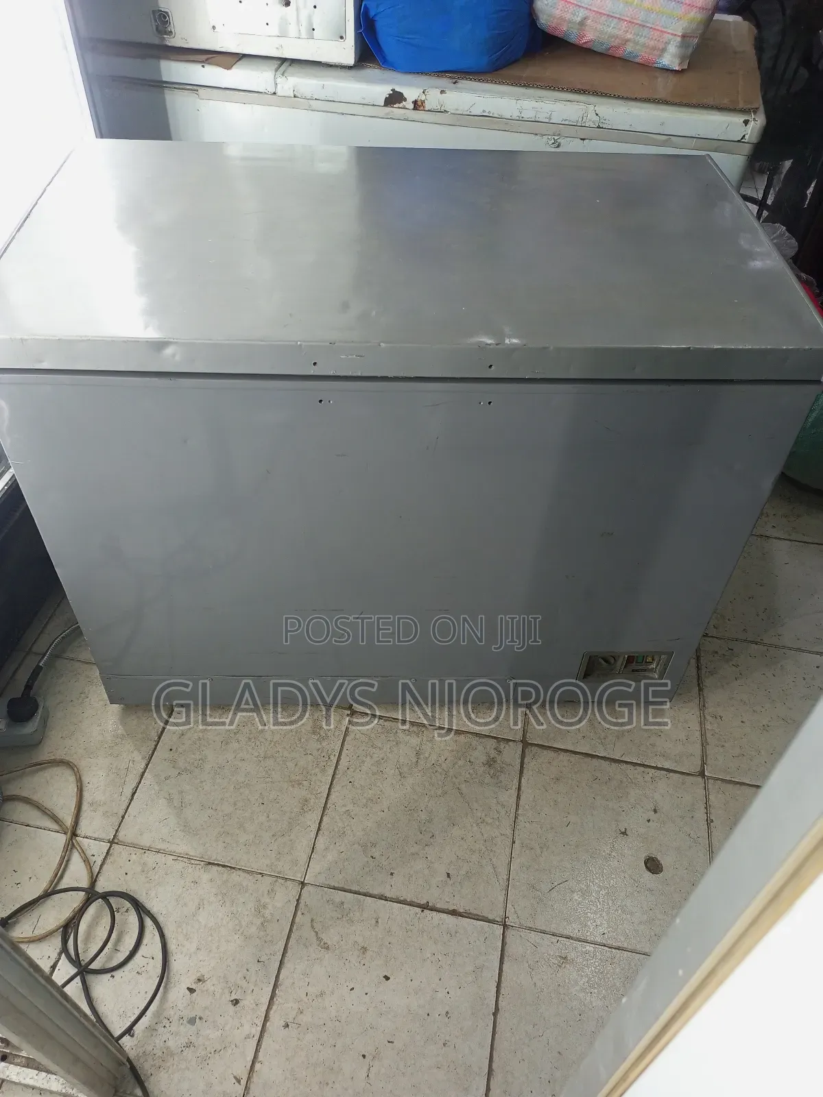 Realiable Deep Freezer Fridge Silver
