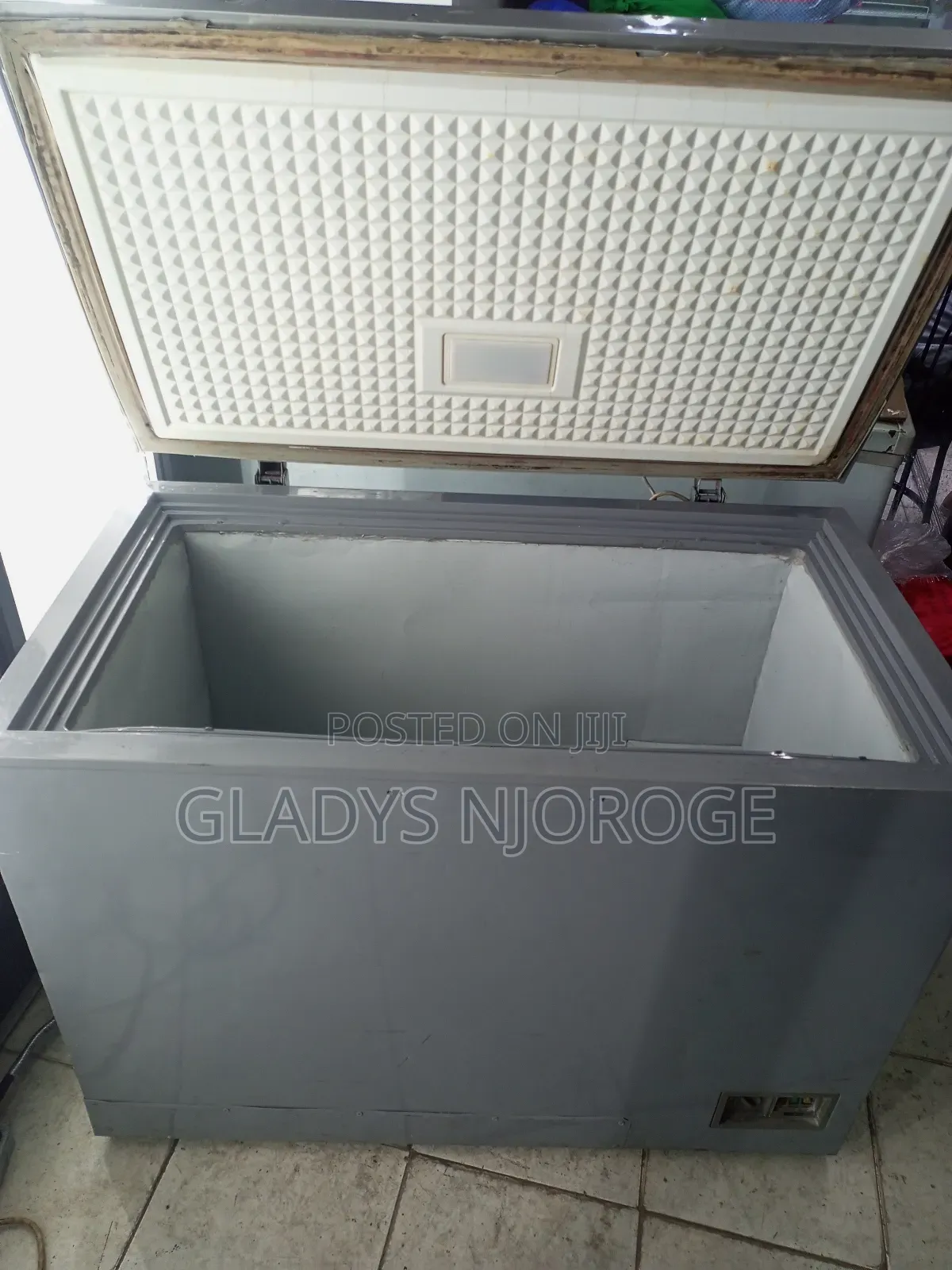 Realiable Deep Freezer Fridge Silver