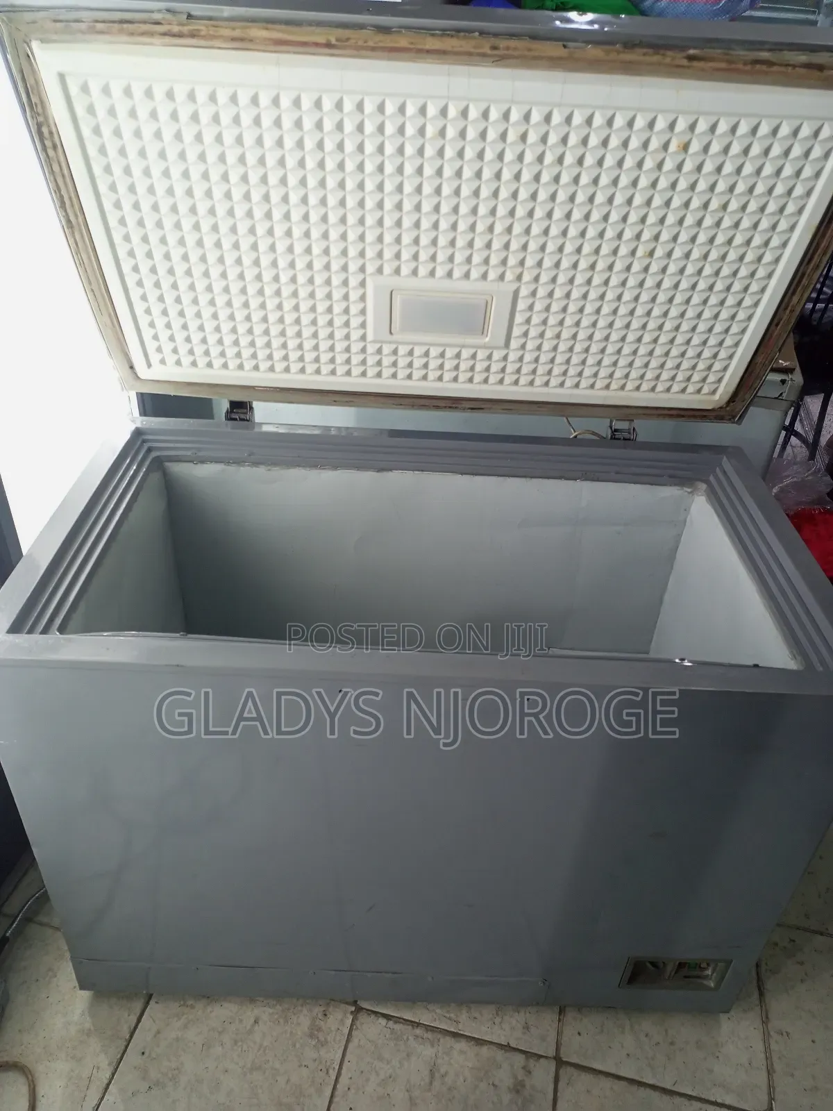 Realiable Deep Freezer Fridge Silver