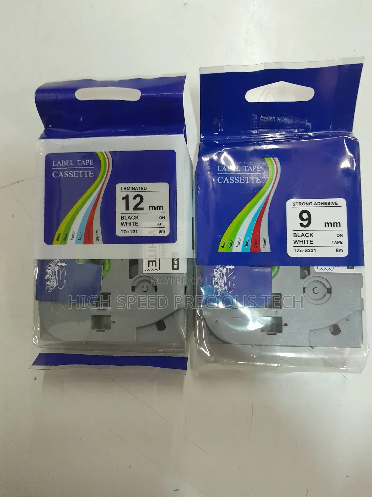 Brother 9mm 12mm Compatible Label Cartridge