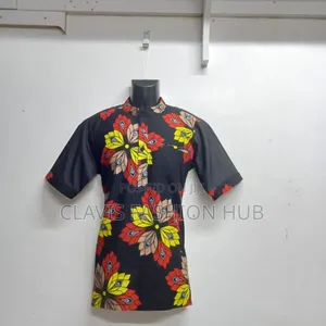 Ready Made Men Ankara Shirts Medium Size