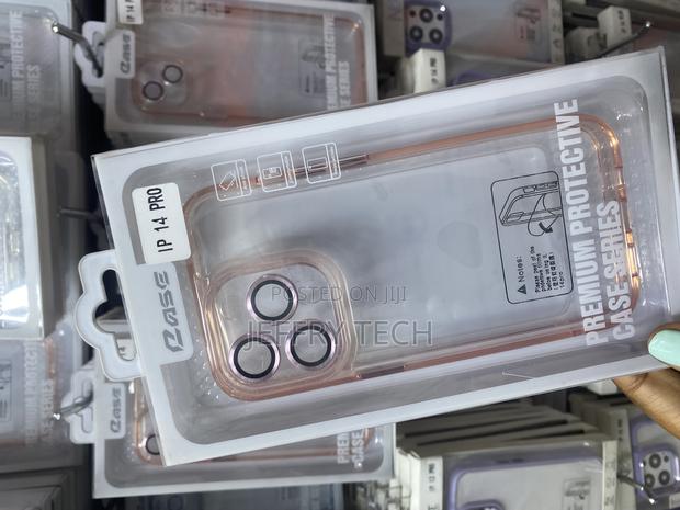 Prrsidio iPhone 14 Pro Full Covered Camera Lens Clear Case - thumbnail 2