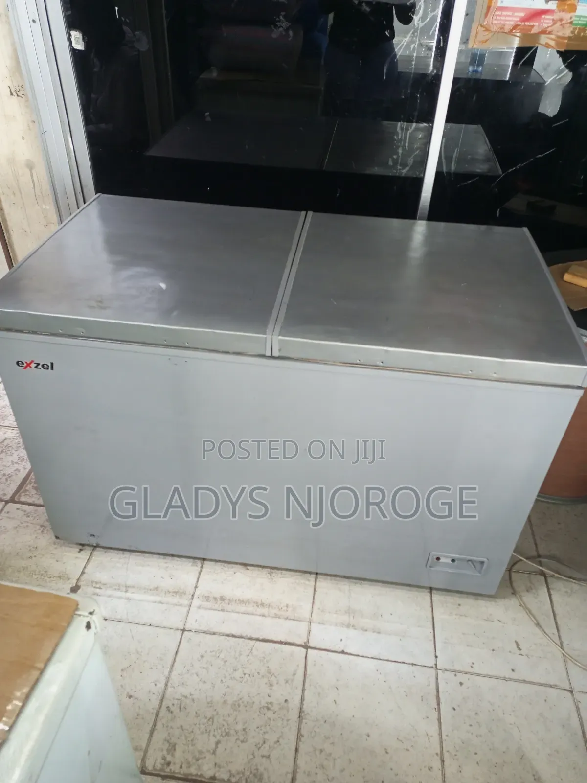 Premier Silver Deep Freezer Fridge