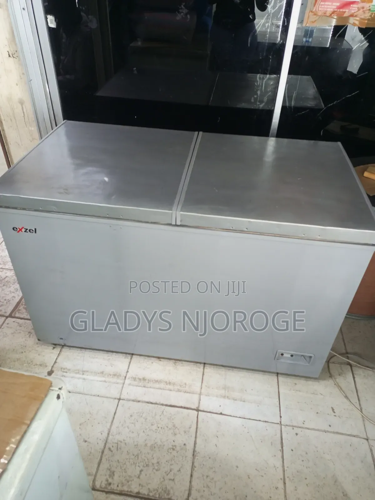 Premier Silver Deep Freezer Fridge
