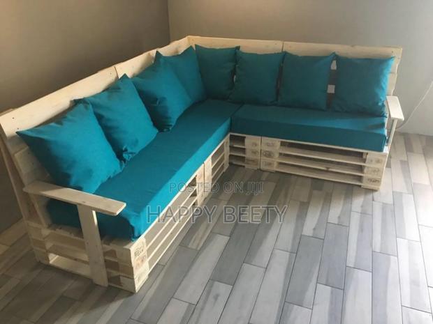 Bluish Customized Pallet Cushions - thumbnail 2