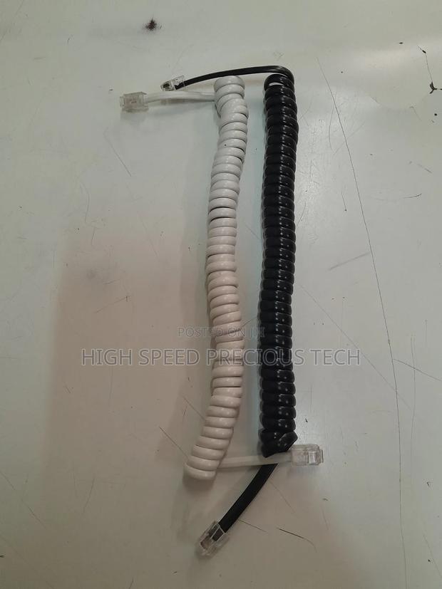 Telephone Spiral Cord 5ft