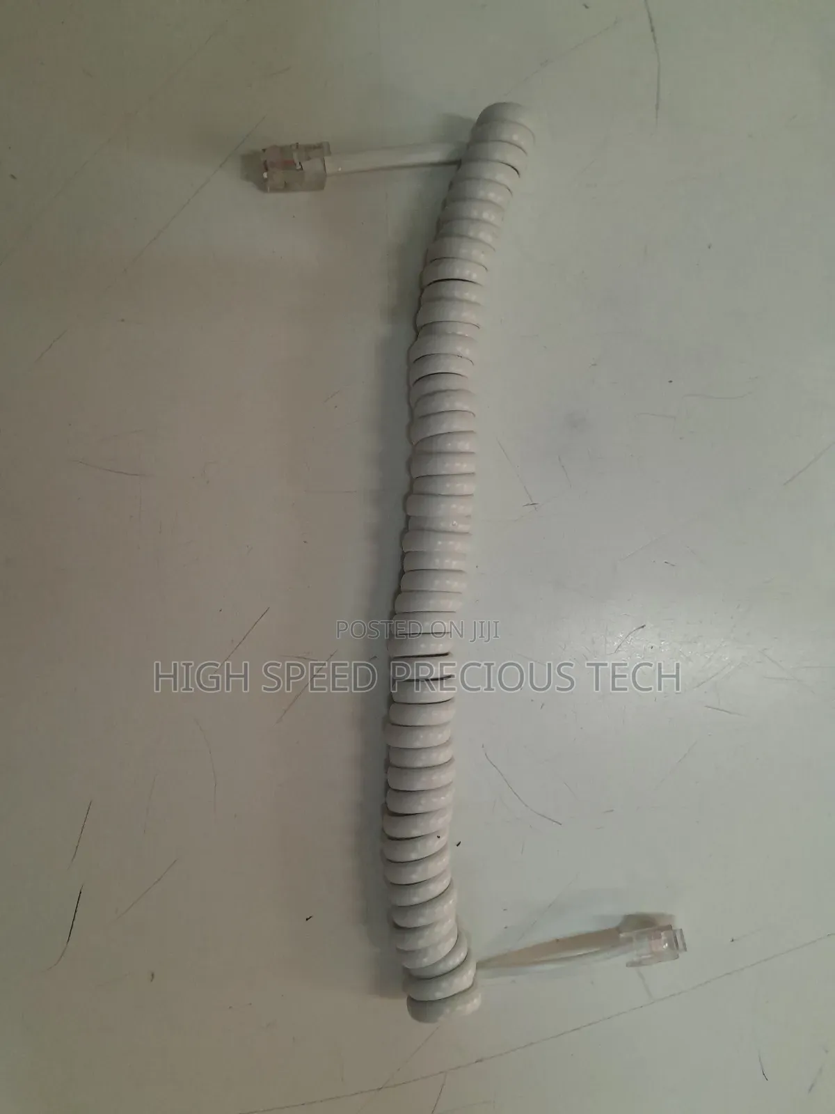 Telephone Spiral Cord 5ft