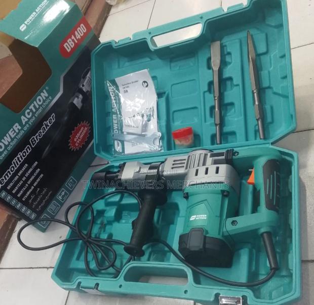 Demolition Hammer Drill 1400w 18jouls - thumbnail 2