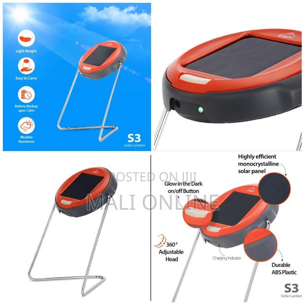 Solar Lantern Lamp With Stand Dlight S3 Rechargeable - main view