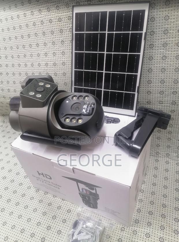 Userble Ubox Sd320 4g Dual Lens Outdoor PTZ Solar Camera