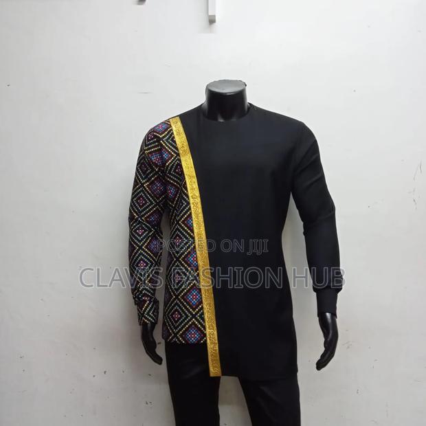 Ankara Men Designer Shirt - thumbnail 2