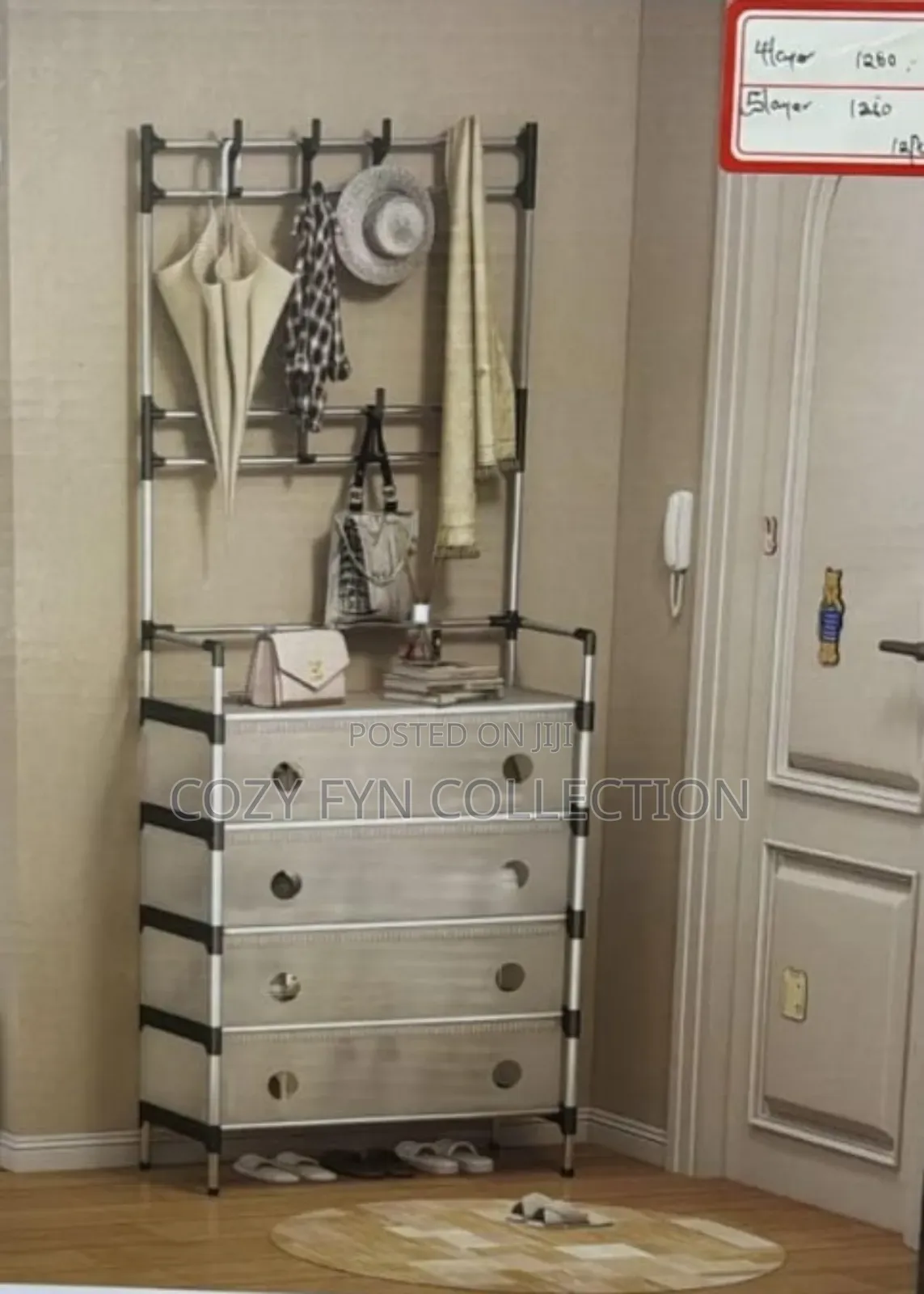 Shoerack Enclosed (Shoe N Hatrack)