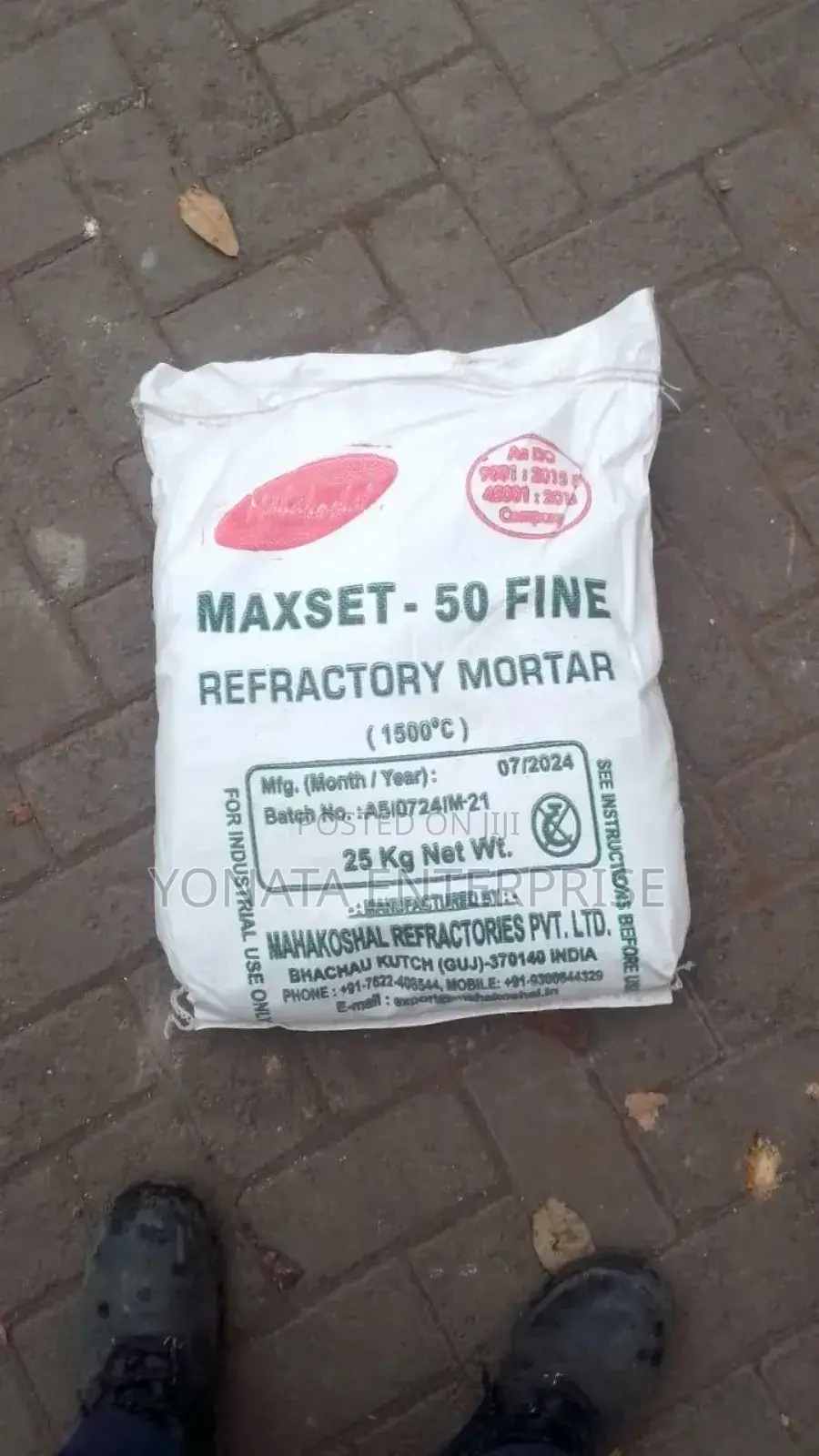 Fireproof Cement