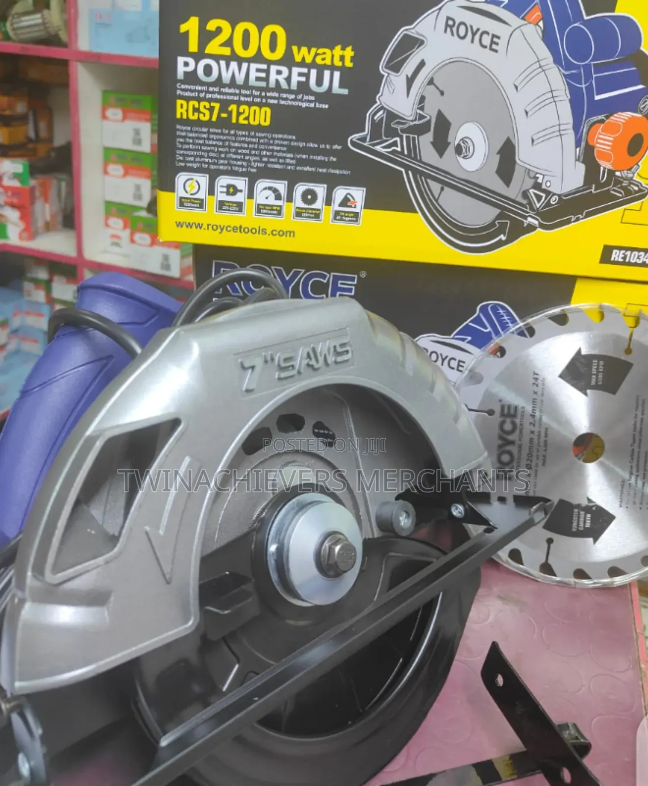 "7inch Royce Circular Saw 1200w