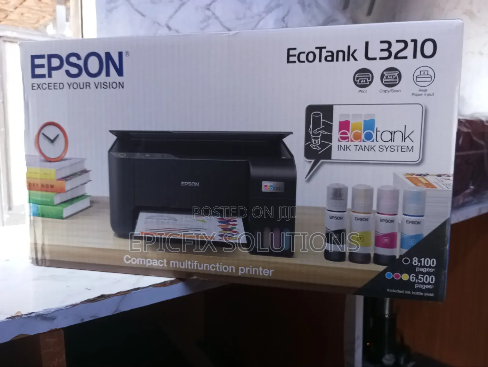 Exceed Your Vision With L3210 A4 Printer