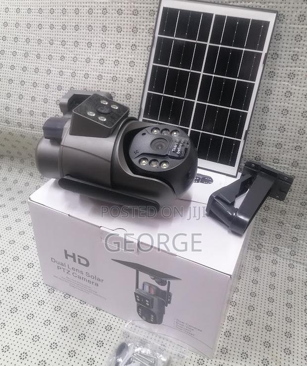 Premax Ubox Sd320 4g Dual Lens Outdoor PTZ Solar Camera