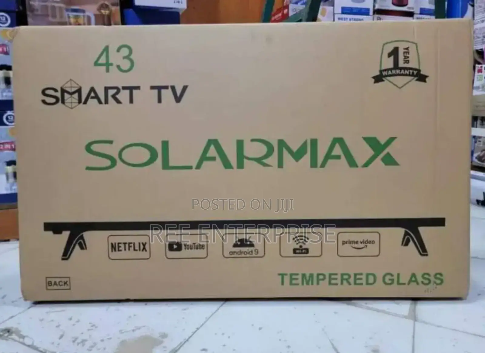 Solarmax 43 Inches Smart Android Tv
