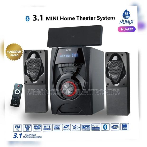 Nunix Mini Home Theatre Sound System - main view