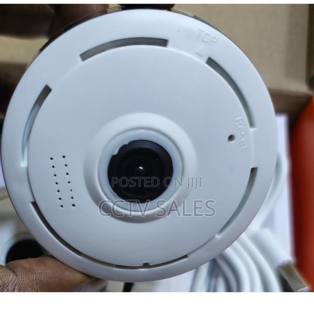 Wireless FHD Nanny CCTV Camera 360° Fish-Eye View