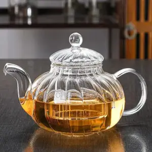 High Borosilicate Glass Tea/Coffee Pot With Infuser