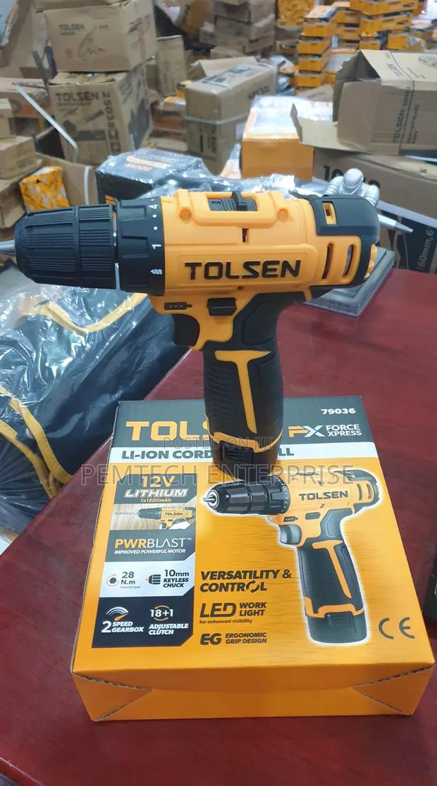 Tolsen 79036 12v Battery Drill