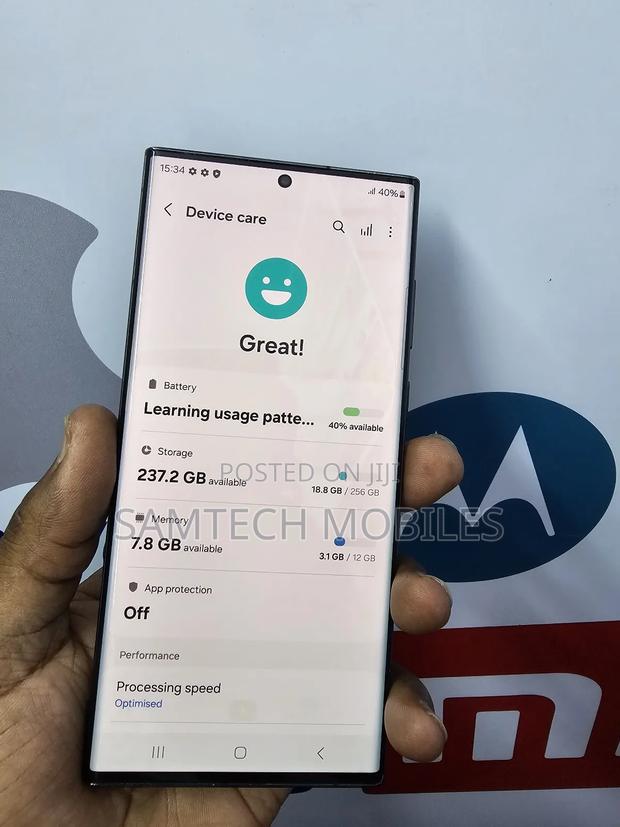 Samsung Galaxy S22 Ultra 256 GB Black - thumbnail 5