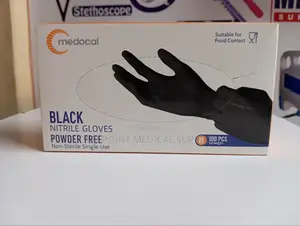 Black Nitrile Gloves