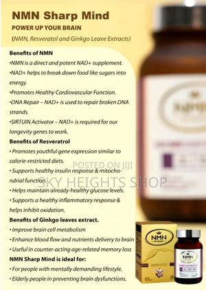 Nmn Sharp Mind: Boosting Mental Clarity, Brain Health, Focus - thumbnail 2