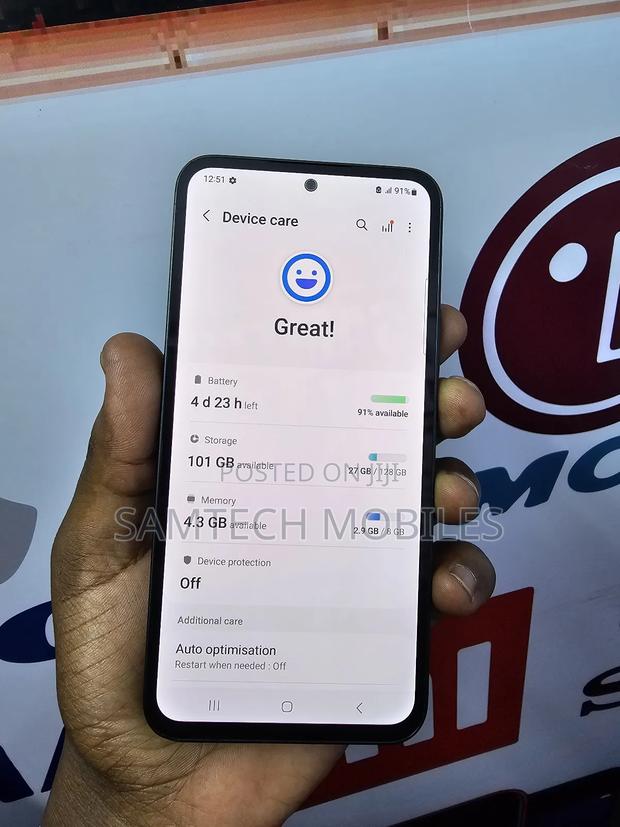 Samsung Galaxy A54 5G 128 GB Black - thumbnail 4